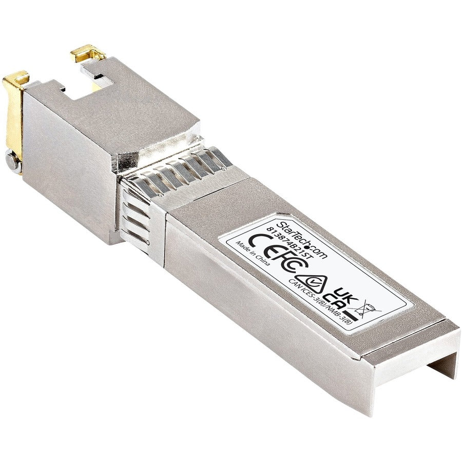 StarTech.com Module SFP+ compatible HPE 813874-B21 - 10GBASE-T - 10GE Gigabit Ethernet SFP+ vers RJ45 Cat6/Cat5e - 30 m 813874B21ST