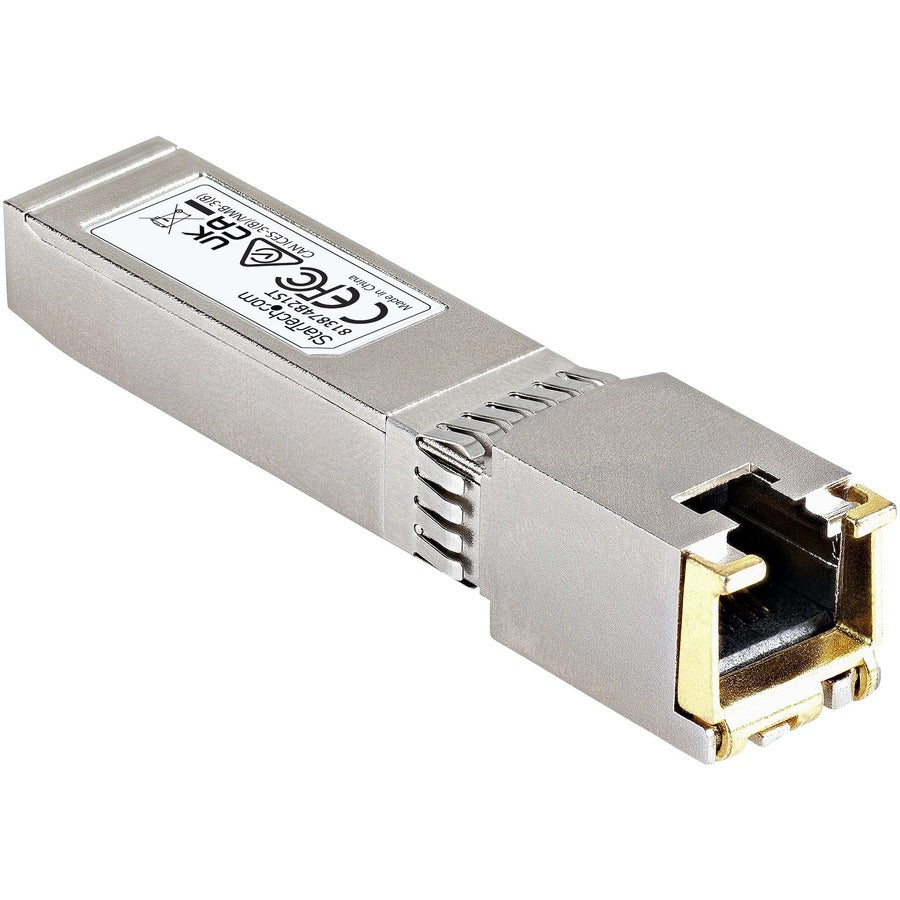 StarTech.com Module SFP+ compatible HPE 813874-B21 - 10GBASE-T - 10GE Gigabit Ethernet SFP+ vers RJ45 Cat6/Cat5e - 30 m 813874B21ST