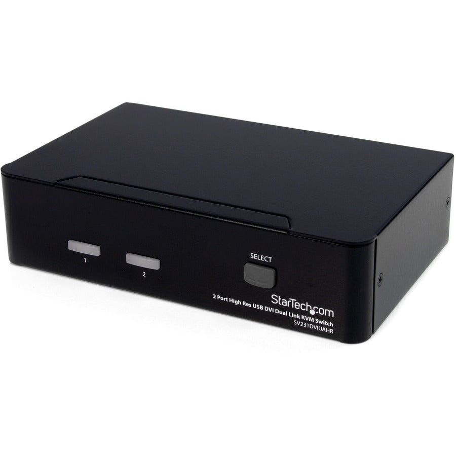 StarTech.com StarTech.com 2 Port High Resolution USB DVI Dual Link KVM Switch with Audio SV231DVIUAHR