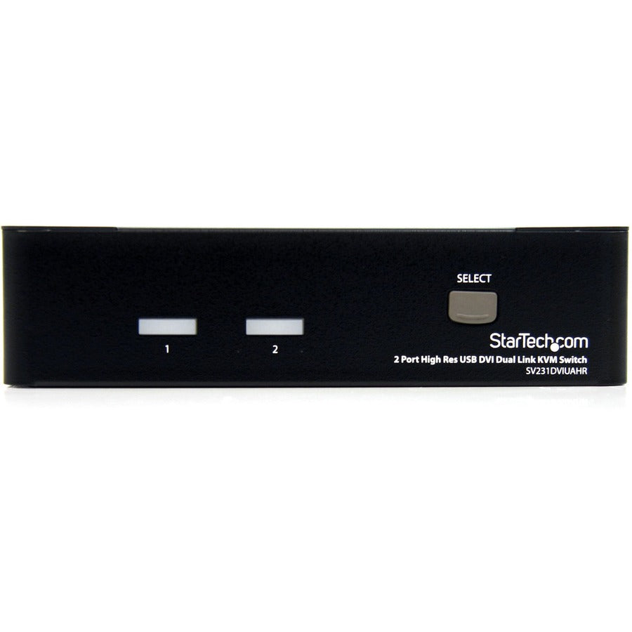 StarTech.com StarTech.com 2 Port High Resolution USB DVI Dual Link KVM Switch with Audio SV231DVIUAHR