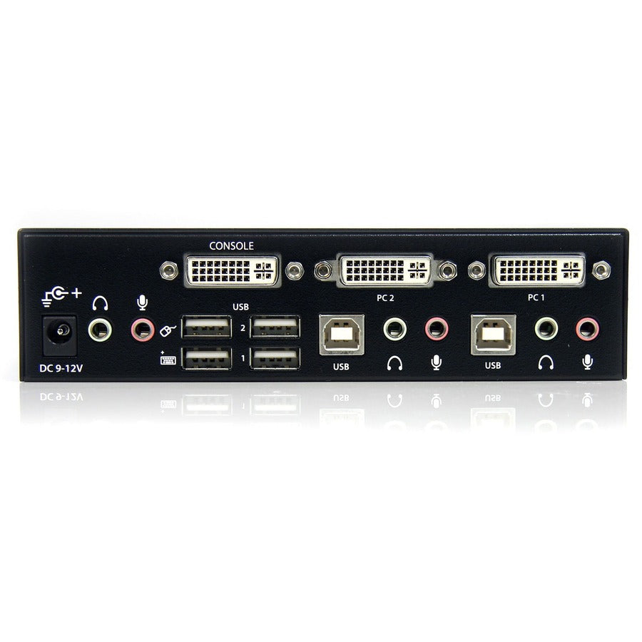 StarTech.com StarTech.com 2 Port High Resolution USB DVI Dual Link KVM Switch with Audio SV231DVIUAHR