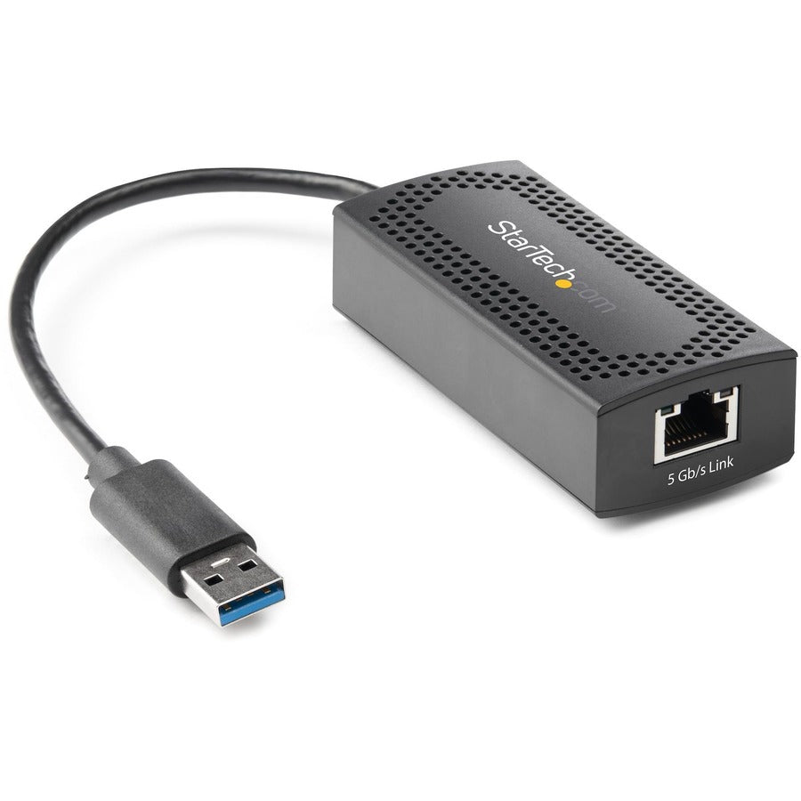 StarTech.com 5GbE USB A to Ethernet Adapter - NBASE-T NIC - USB 3.0 Type A 2.5 GbE /5 GbE Multi Speed Gigabit Network USB 3.1 to RJ45/LAN US5GA30