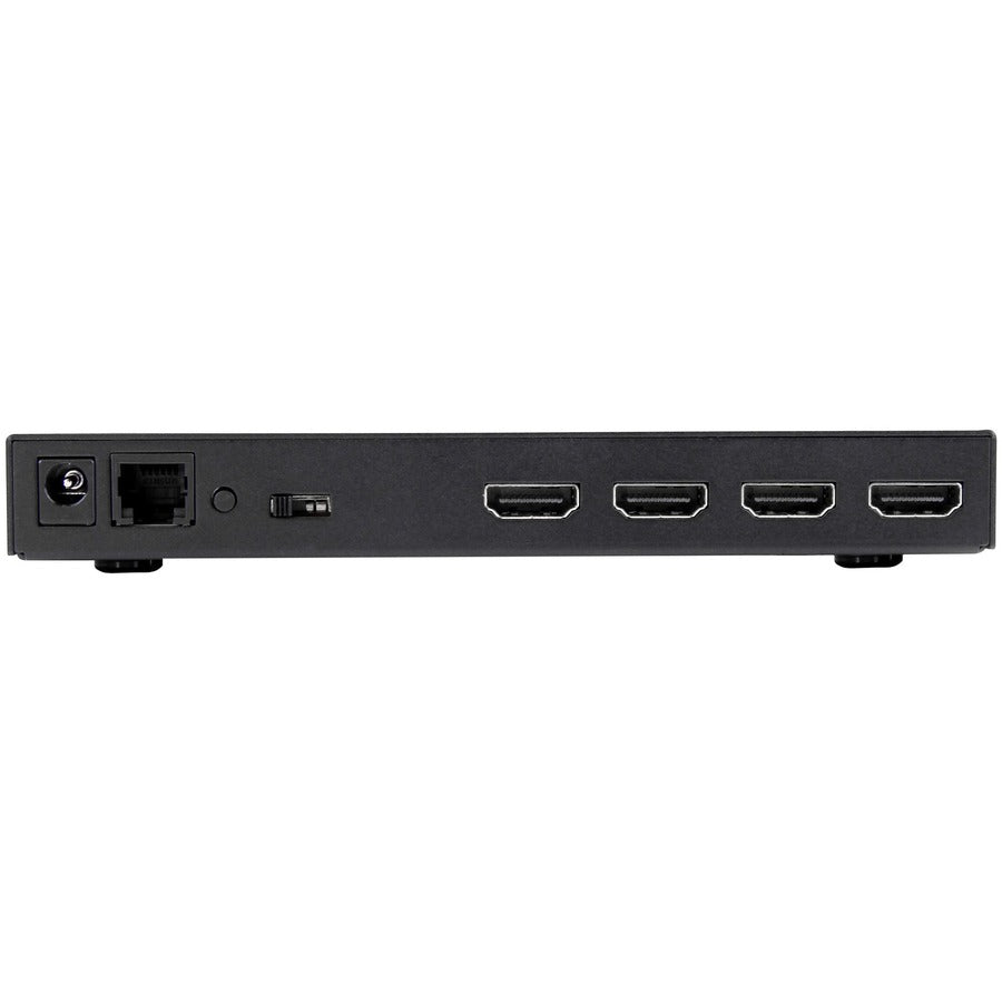 StarTech.com Commutateur vidéo automatique HDMI 4 ports - Commutateur HDMI 4K 2x1 avec commutation rapide, détection automatique et contrôle série VS421HD4KA