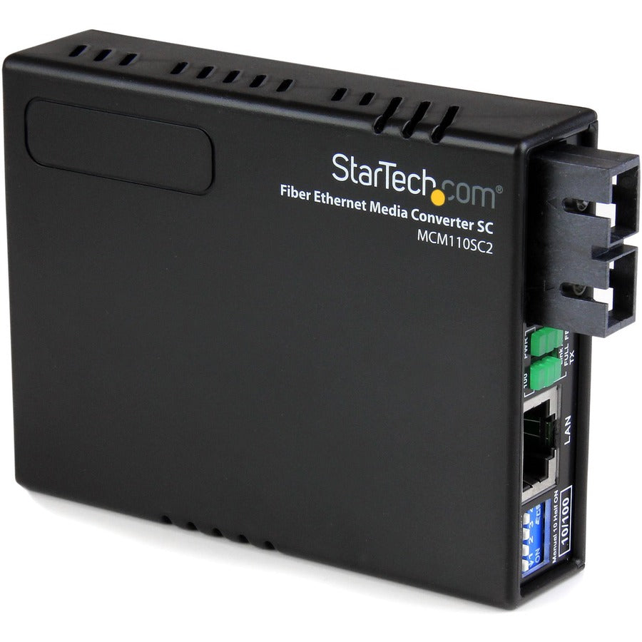 StarTech.com StarTech.com 10/100 Fiber to Ethernet Media Converter Multi Mode SC 2 km MCM110SC2