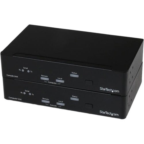 StarTech.com USB DVI KVM Extender Over Fiber 2km - Serial/Audio SV565FXDUSA