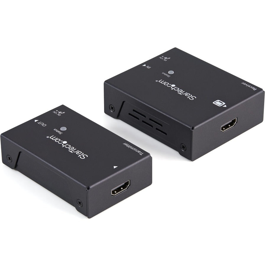 StarTech.com HDMI over CAT5e HDBaseT Extender - Power over Cable - Ultra HD 4K ST121HDBTPW