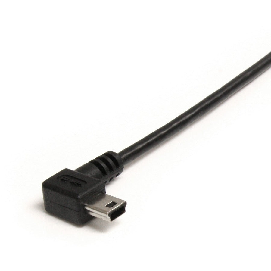 StarTech.com 6 ft Mini USB Cable - A to Right Angle Mini B USB2HABM6RA