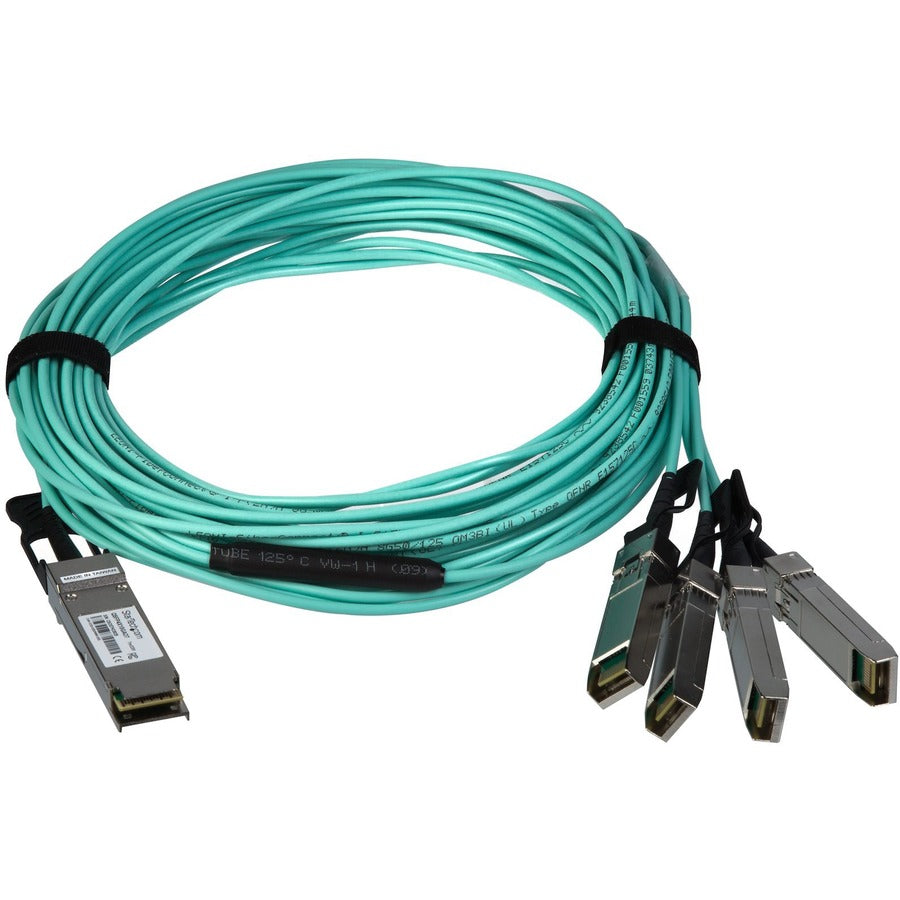 StarTech.com Câble de dérivation AOC pour Cisco QSFP-4X10G-AOC7M - 7 m 40G 1x QSFP+ vers 4x SFP+ Câble AOC - 40GbE QSFP+ Fibre optique active 23 pieds QSFP4X10GAO7