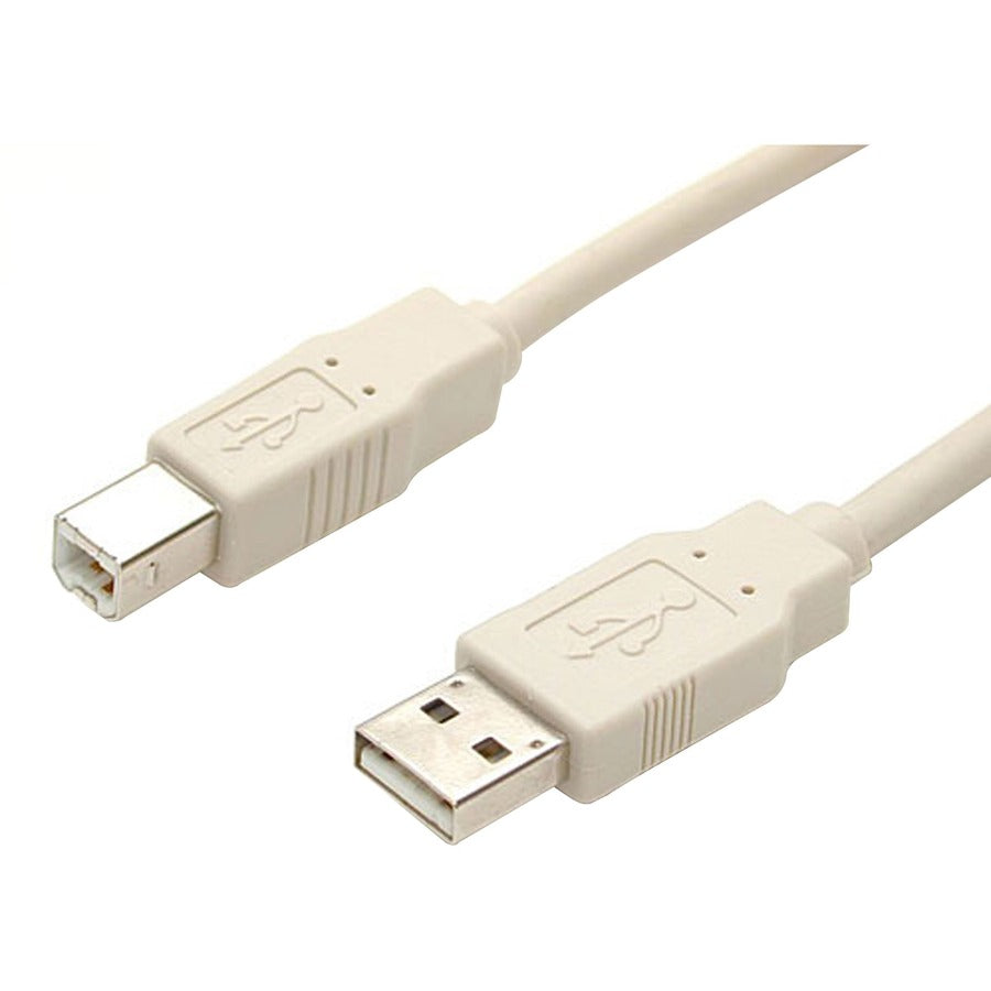 StarTech.com StarTech.com - Beige USB 2.0 cable - 4 pin USB Type A (M) - 4 pin USB Type B (M) - 15 ft USBFAB_15