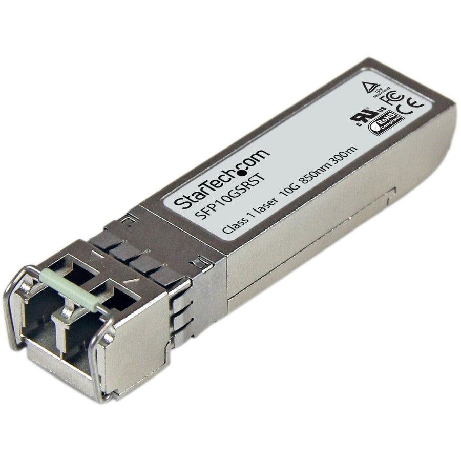 StarTech.com Cisco FET-10G Compatible SFP+ Module - 10GBASE-USR - 10GE Gigabit Ethernet SFP+ 10GbE Multimode Fiber MMF Optic Transceiver FET-10G-ST