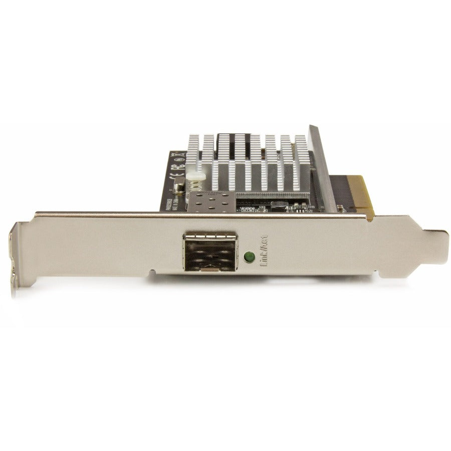 StarTech.com 10G Network Card 1x 10G Open SFP+ Multimode LC Fiber Connector Intel 82599 Chip Gigabit Ethernet Card PEX10000SRI