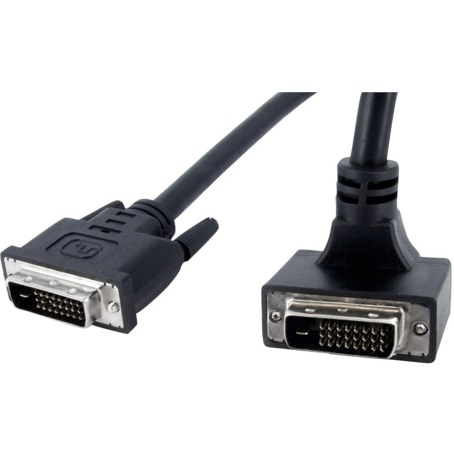 StarTech.com 6 ft 90 Degree Down Angled DVI-D Monitor Cable - M/M DVIDDMMBA6