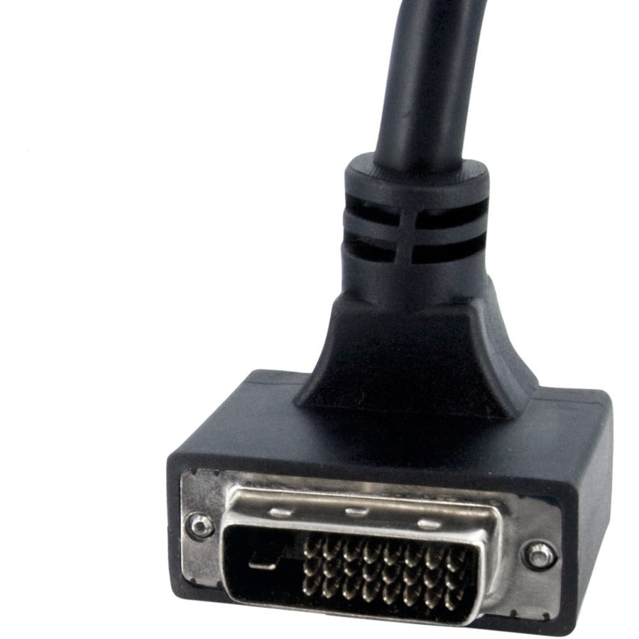 StarTech.com 6 ft 90 Degree Down Angled DVI-D Monitor Cable - M/M DVIDDMMBA6