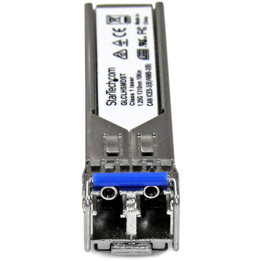 StarTech.com Module SFP compatible Cisco GLC-LH-SMD - 1000BASE-LX/LH - Émetteur-récepteur optique SMF fibre monomode 1GE Gigabit Ethernet 1GbE GLCLHSMDST