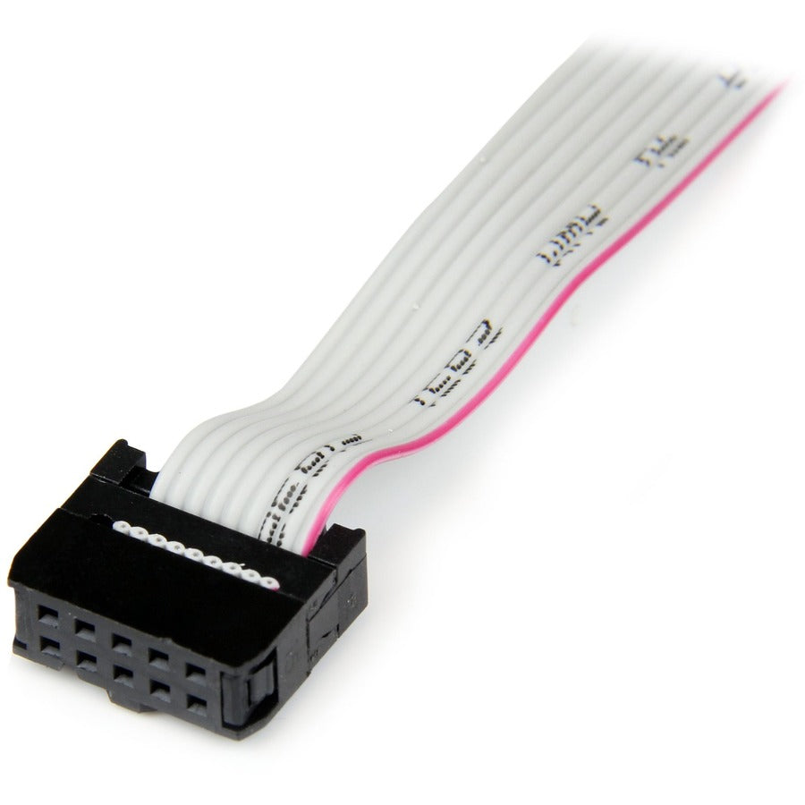 StarTech.com StarTech.com 9-pin Serial to 10-pin Header Slot Plate - Serial panel - DB-9 (M) - 10 pin IDC (F) - 41 cm PLATE9M16