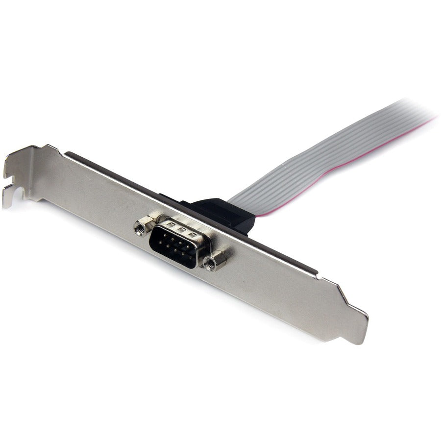 StarTech.com StarTech.com 9-pin Serial to 10-pin Header Slot Plate - Serial panel - DB-9 (M) - 10 pin IDC (F) - 41 cm PLATE9M16