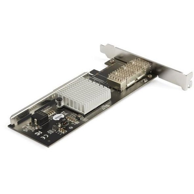 StarTech.com Carte réseau double port 40G QSFP+ - Adaptateur convergé Intel XL710 Open QSFP+ PCIe 40 Gigabit Fibre Ethernet Server 40GbE NIC PEX40GQSFPI