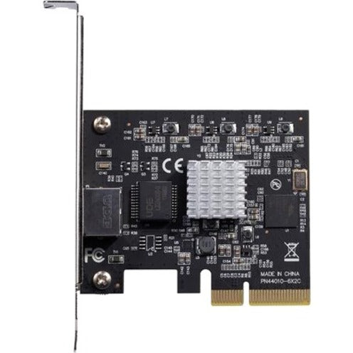 StarTech.com Carte réseau Ethernet 1 port PCI Express 10GBase-T / NBASE-T - Prise en charge réseau 5 vitesses : 10G/5G/2,5G/1G/100Mbps - PCIe 2.0 x4 ST10GSPEXNB