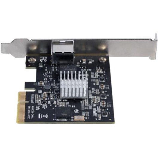 StarTech.com 1 Port PCI Express 10GBase-T / NBASE-T Ethernet Network Card - 5-Speed Network Support: 10G/5G/2.5G/1G/100Mbps - PCIe 2.0 x4 ST10GSPEXNB