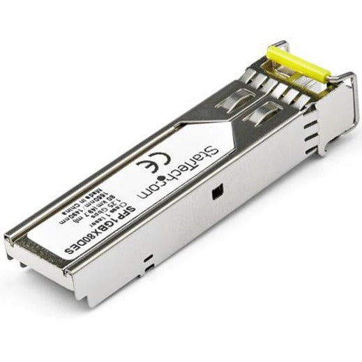 StarTech.com Dell EMC SFP-1G-BX80-D Compatible SFP Module - 1000BASE-BX-D - 10 GbE Gigabit Ethernet BiDi Fiber (SMF) SFP1GBX80DES