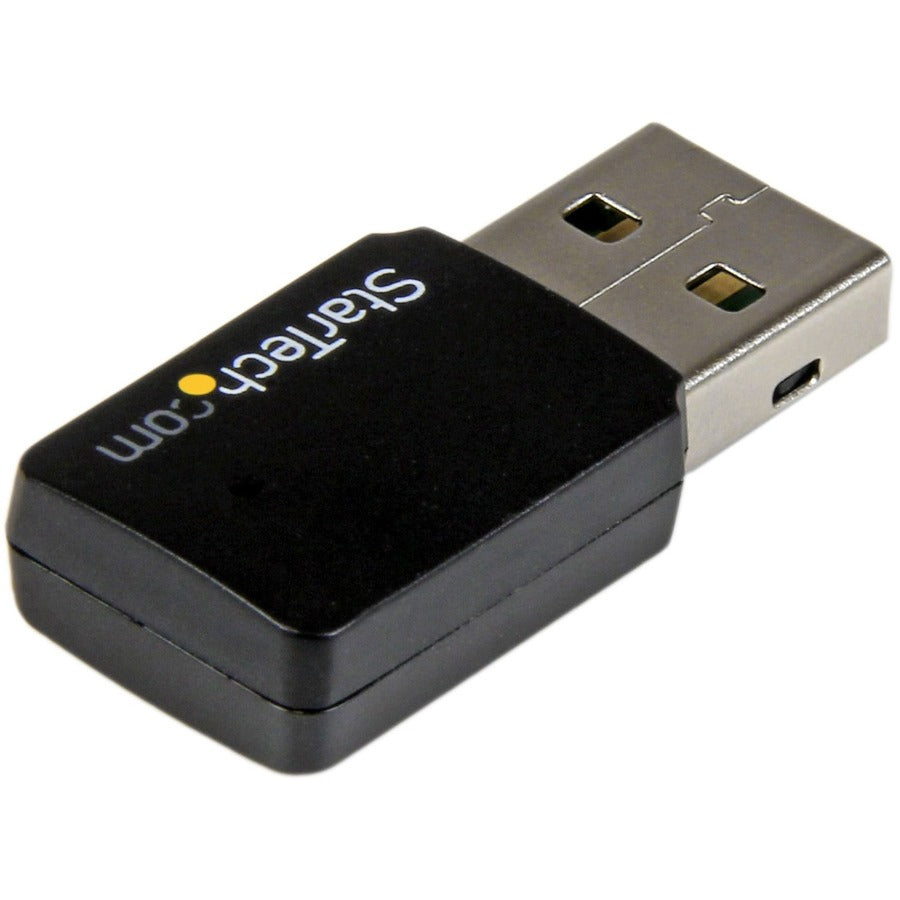 StarTech.com USB 2.0 AC600 Mini Dual Band Wireless-AC Network Adapter - 1T1R 802.11ac WiFi Adapter USB433WACDB