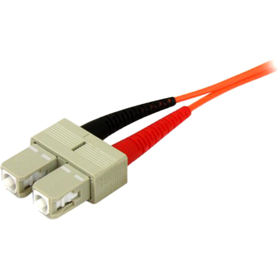 StarTech.com 3m OFNP Plenum Multimode 50/125 Duplex Fiber Patch Cable SC - SC 50FIBPSCSC3