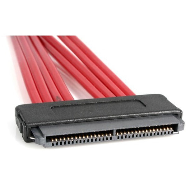 StarTech.com Câble SAS SCSI connecté en série de 50 cm - SFF-8484 vers 4x SATA SAS84S450