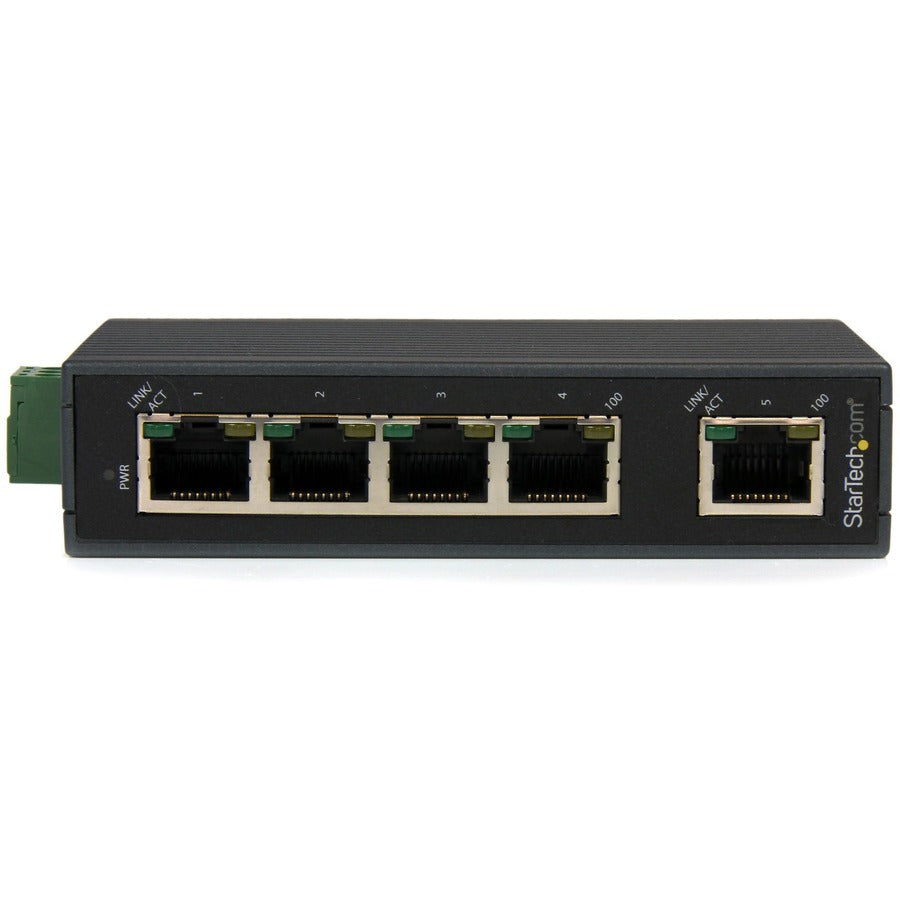 StarTech.com Switch Ethernet industriel 5 ports - Montable sur rail DIN IES5102