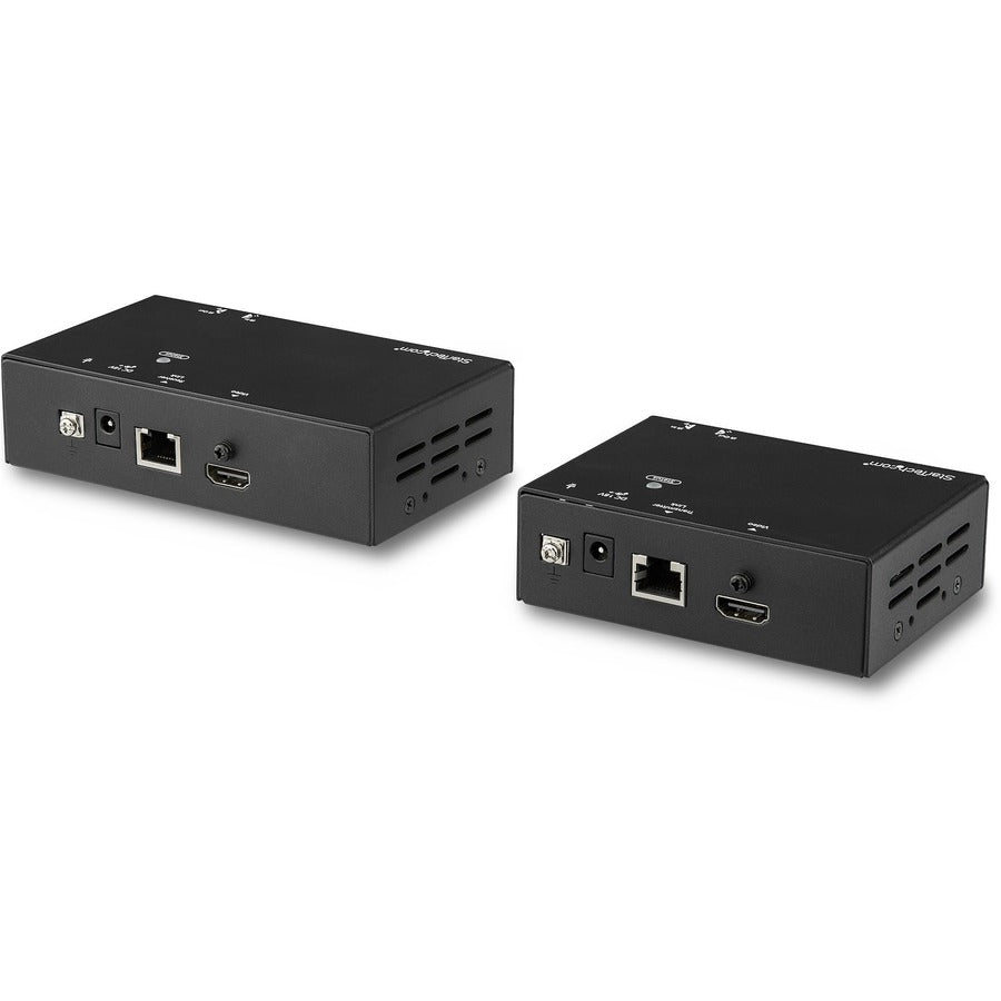 StarTech.com HDMI Over CAT6 Extender - Power Over Cable - 4K 60Hz Up to 70m / 230 ft - 1080p 60Hz up to 100m / 328 ft ST121HDBT20L