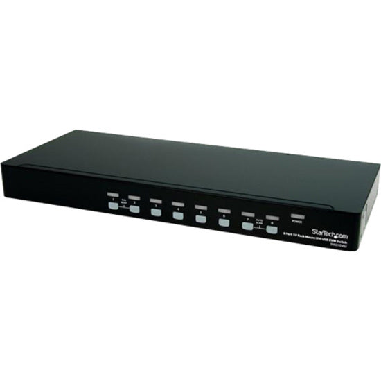 StarTech.com Commutateur KVM USB DVI 8 ports 1U à montage en rack SV831DVIU