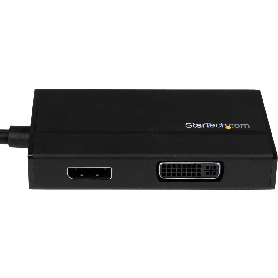 StarTech.com Travel A/V Adapter 3-in-1 HDMI to DisplayPort VGA or DVI - HDMI Adapter - 1920 x 1200 HD2DPVGADVI