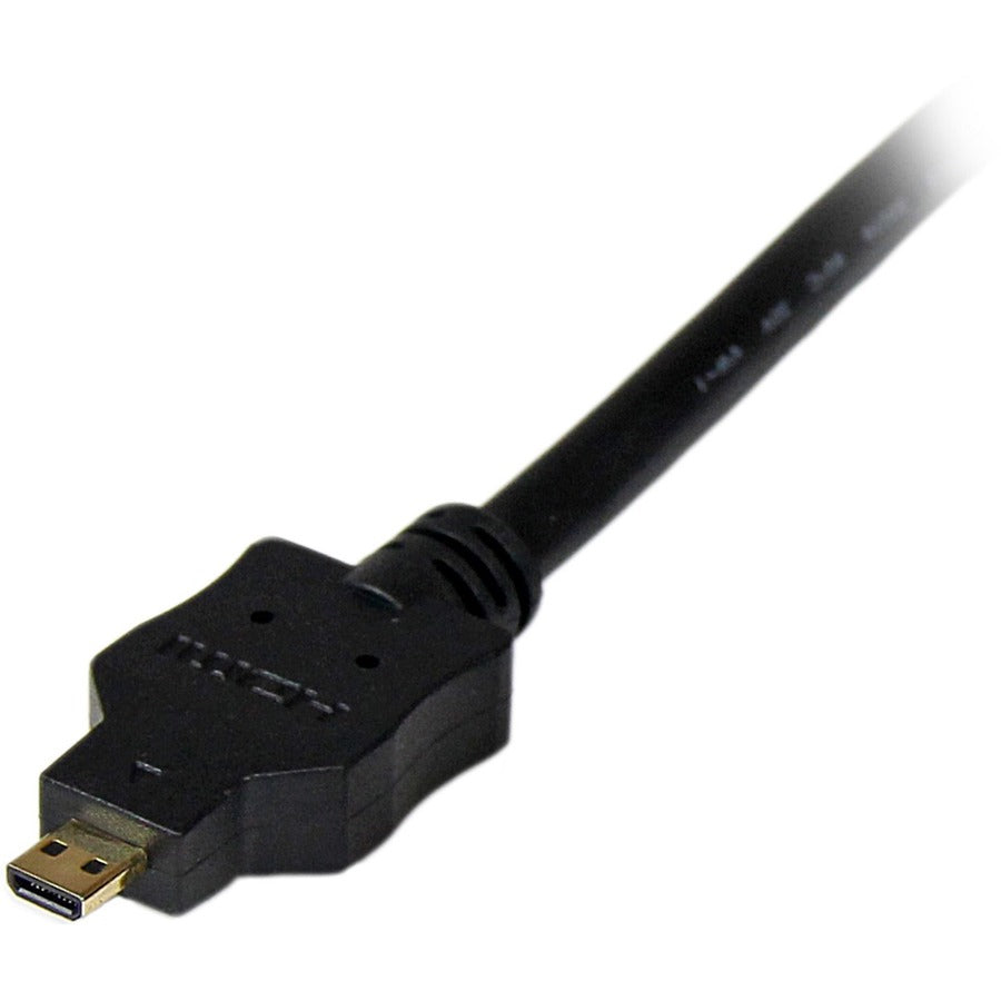 StarTech.com 3ft (1m) Micro HDMI to DVI Cable, Micro HDMI to DVI Adapter Cable, Micro HDMI Type-D to DVI-D Monitor/Display Converter Cord HDDDVIMM1M