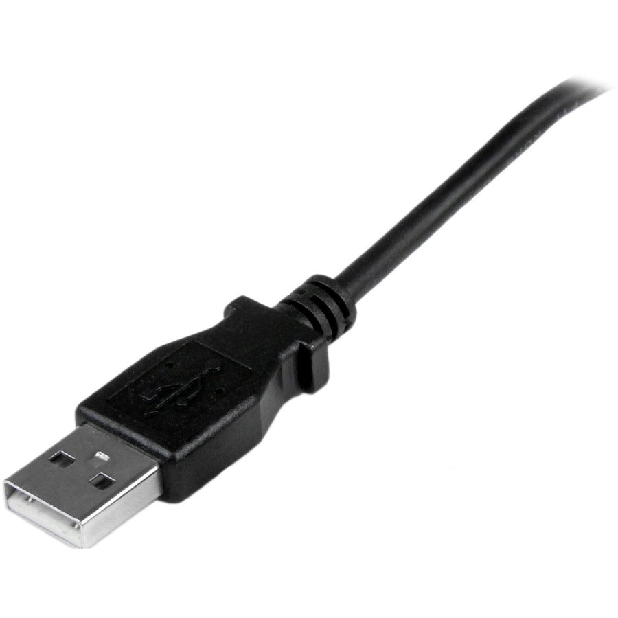 StarTech.com Câble micro USB de 2 m - A vers Micro B coudé vers le haut USBAUB2MU