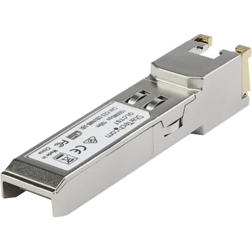 StarTech.com Juniper RX-GET-SFP Compatible SFP Module - 1000BASE-T - 1GE Gigabit Ethernet SFP to RJ45 Cat6/Cat5e Transceiver - 100m RXGETSFPST