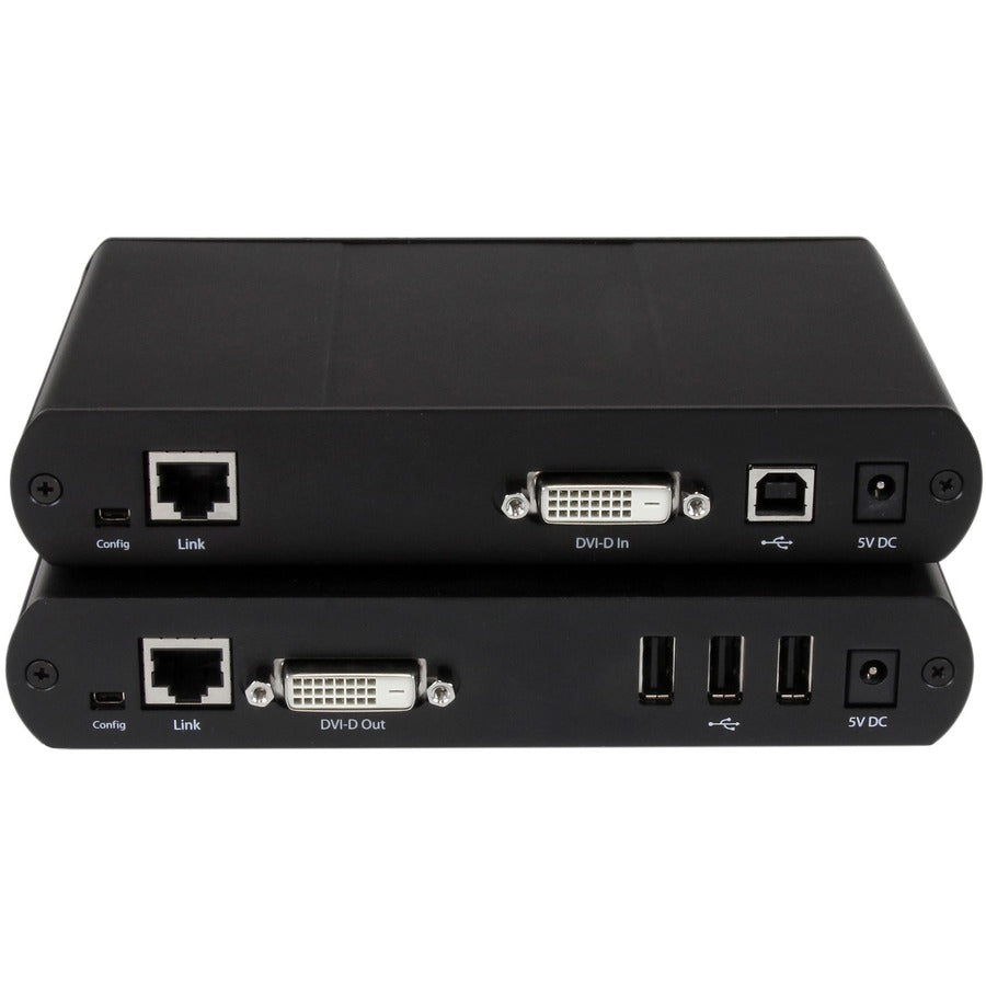 StarTech.com Extension de console KVM USB DVI sur Cat 5e / Cat 6 avec vidéo non compressée 1 920 x 1 200 - 330 pieds (100 m) SV565UTPDUV