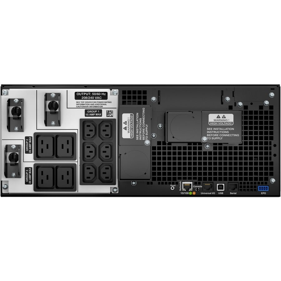 APC by Schneider Electric Smart-UPS SRT 6000VA RM 208V IEC SRT6KRMXLT-IEC