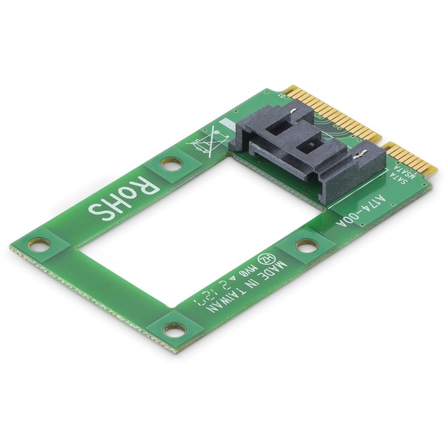 StarTech.com Adaptateur mSATA vers SATA HDD/SSD - Carte convertisseur Mini SATA vers SATA MSAT2SAT3