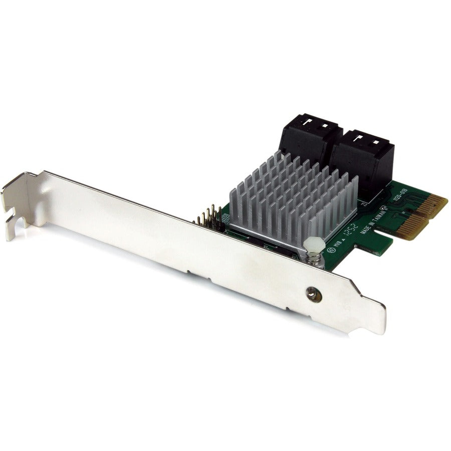 StarTech.com Carte contrôleur RAID 4 ports PCI Express 2.0 SATA III 6 Gbit/s avec hiérarchisation SSD HyperDuo PEXSAT34RH