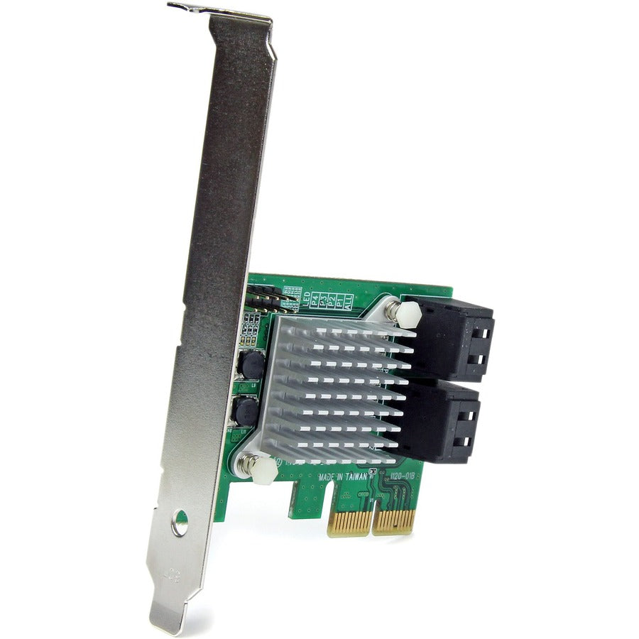 StarTech.com Carte contrôleur RAID 4 ports PCI Express 2.0 SATA III 6 Gbit/s avec hiérarchisation SSD HyperDuo PEXSAT34RH