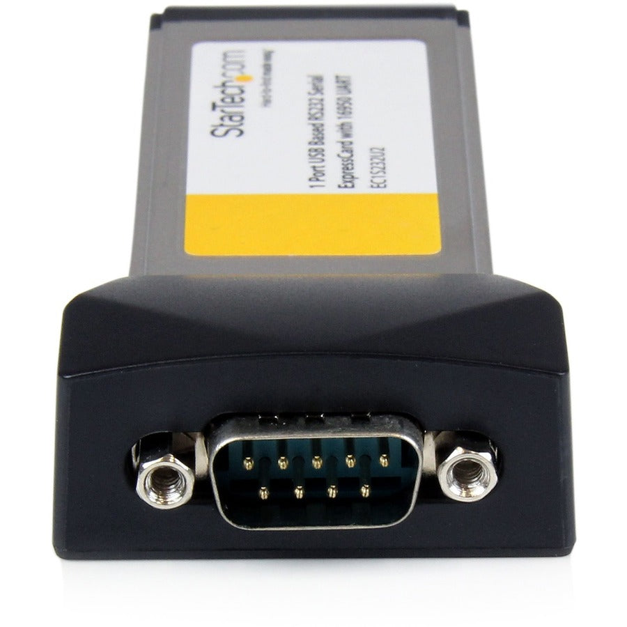 StarTech.com 1 Port ExpressCard to RS232 DB9 Serial Adapter Card w/ 16950 - USB Based EC1S232U2