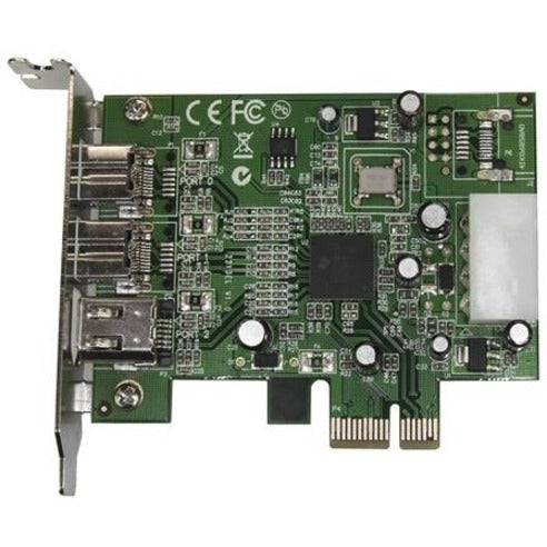 StarTech.com 3 Port 2b 1a Low Profile 1394 PCI Express FireWire Card Adapter PEX1394B3LP