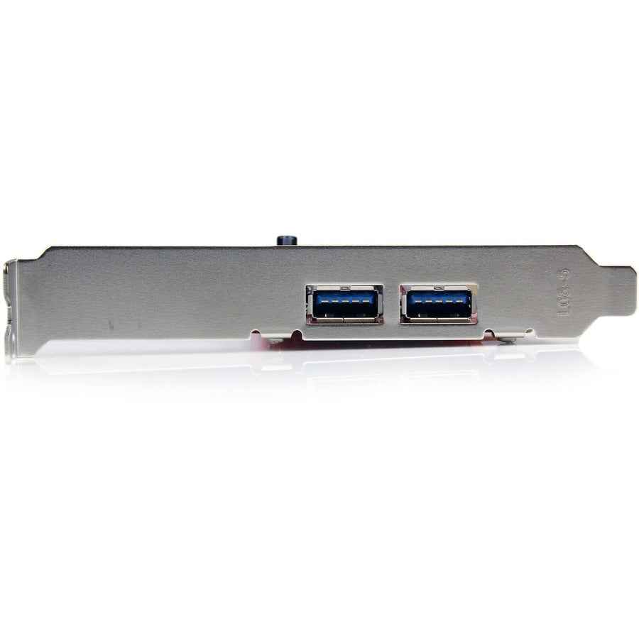 StarTech.com Carte adaptateur PCI SuperSpeed ​​USB 3.0 2 ports avec alimentation SATA PCIUSB3S22