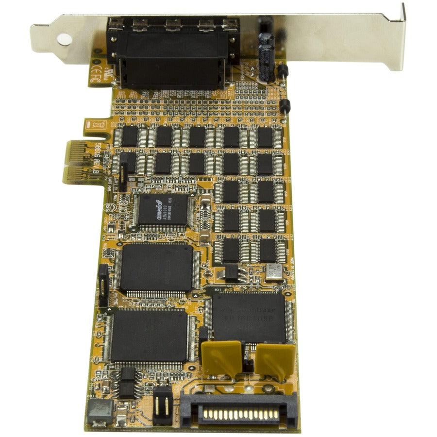 StarTech.com 16 Port PCI Express Serial Card - Low-Profile - High-Speed PCIe Serial Card with 16 DB9 RS232 Ports PEX16S550LP