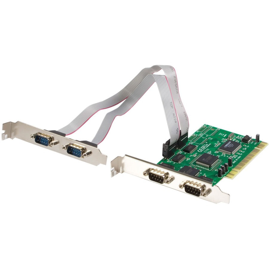 StarTech.com StarTech.com 4 Port PCI RS232 Serial adapter card - PCI - serial - 4 ports PCI4S550N