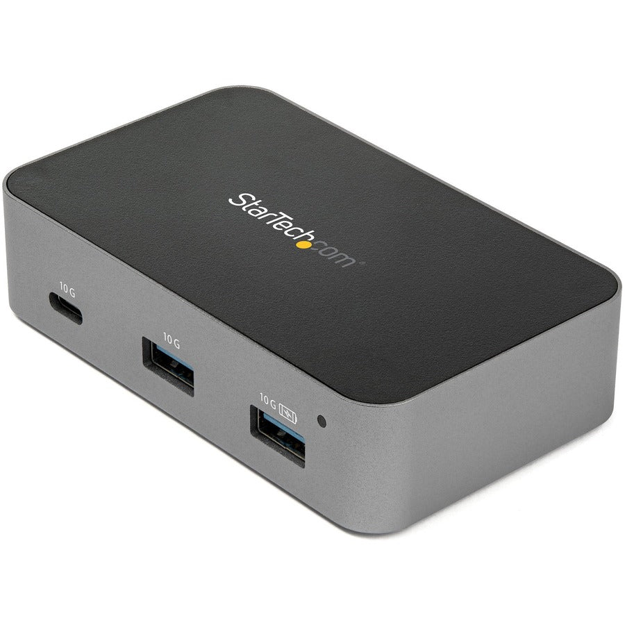 StarTech.com Hub USB C 3.1 Gen 2 à 3 ports avec adaptateur Ethernet - USB Type C 10 Gbit/s vers 2x USB-A 1x USB-C - Hub alimenté avec charge rapide HB31C2A1CGS