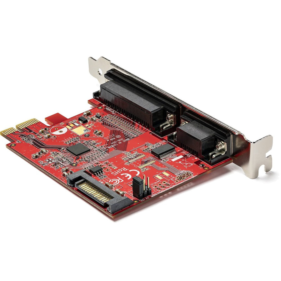 StarTech.com PCIe Card with Serial and Parallel Port, PCI Express Combo Expansion Adapter Card, 1xDB25 Parallel Port, 1x RS232 Serial Port PEX1S1P950