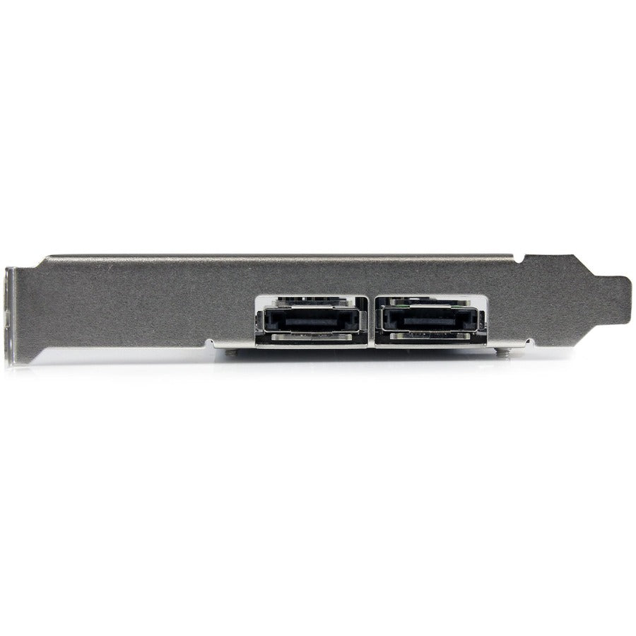 StarTech.com Carte contrôleur eSATA 2 ports PCI Express SATA 6 Gbit/s - Carte PCIe SATA III double port - 2 Int/2 Ext PEXESAT322I