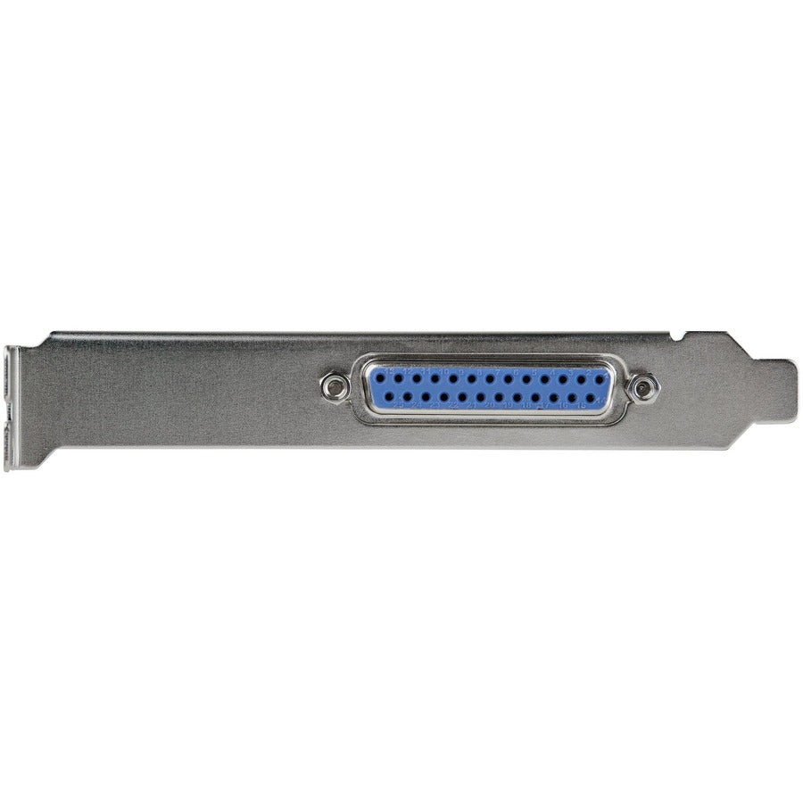 StarTech.com Carte PCIe parallèle 1 port, carte adaptateur PCI Express vers parallèle DB25 LPT, contrôleur d'extension de bureau pour imprimante, SPP/ECP PEX1P2