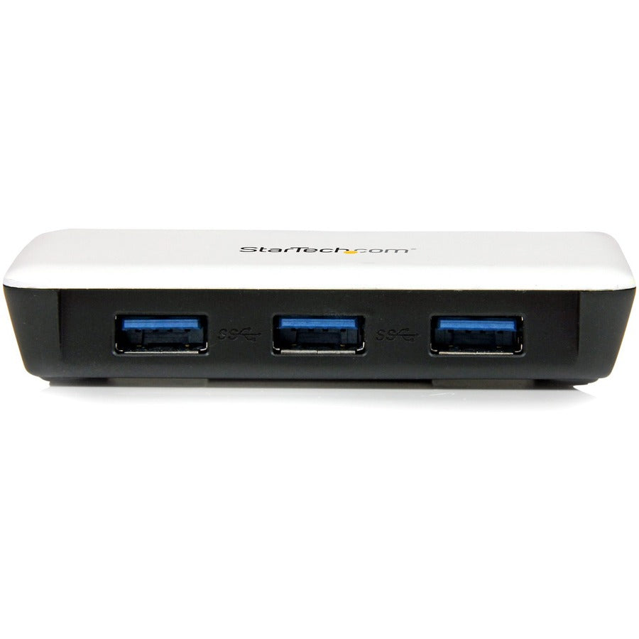 StarTech.com Adaptateur réseau USB 3.0 vers Gigabit Ethernet NIC avec hub 3 ports - Blanc ST3300U3S