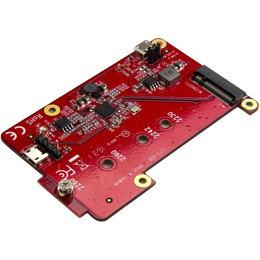 StarTech.com Carte Raspberry Pi - USB 2.0 480 Mbps - Convertisseur USB vers M.2 SATA - USB vers SATA Raspberry Pi SSD PIB2M21